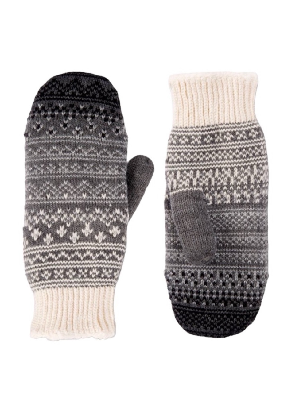 Isotoner Women's Fair Isle Mittens